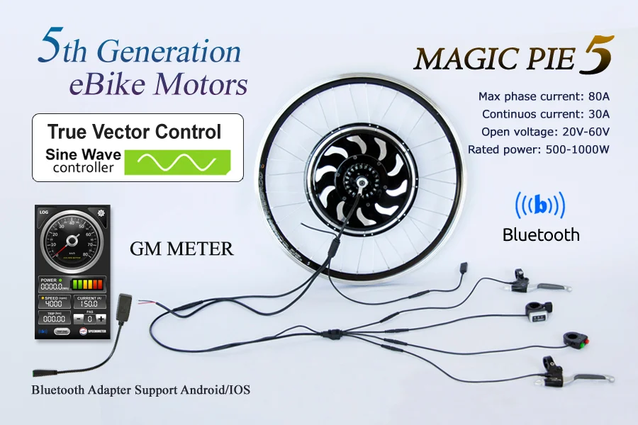 Golden motor magic pie hotsell v5 electric bike conversion kit